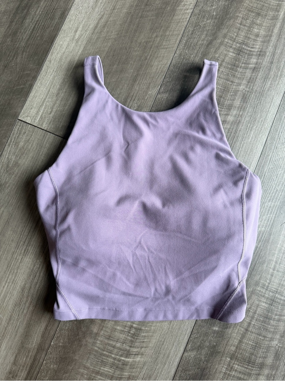 Lululemon Align High-Neck Tank Top in Purple Ash Women’s Sz 4 Activewear Yoga